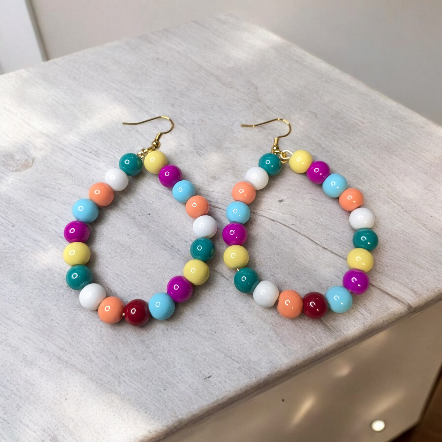 Bold Bubble Gum Hoops