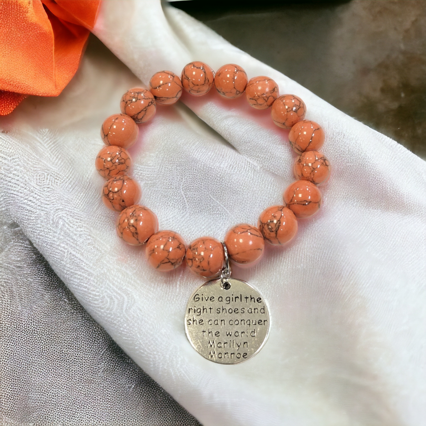 Serenity Glow Howlite Bracelet