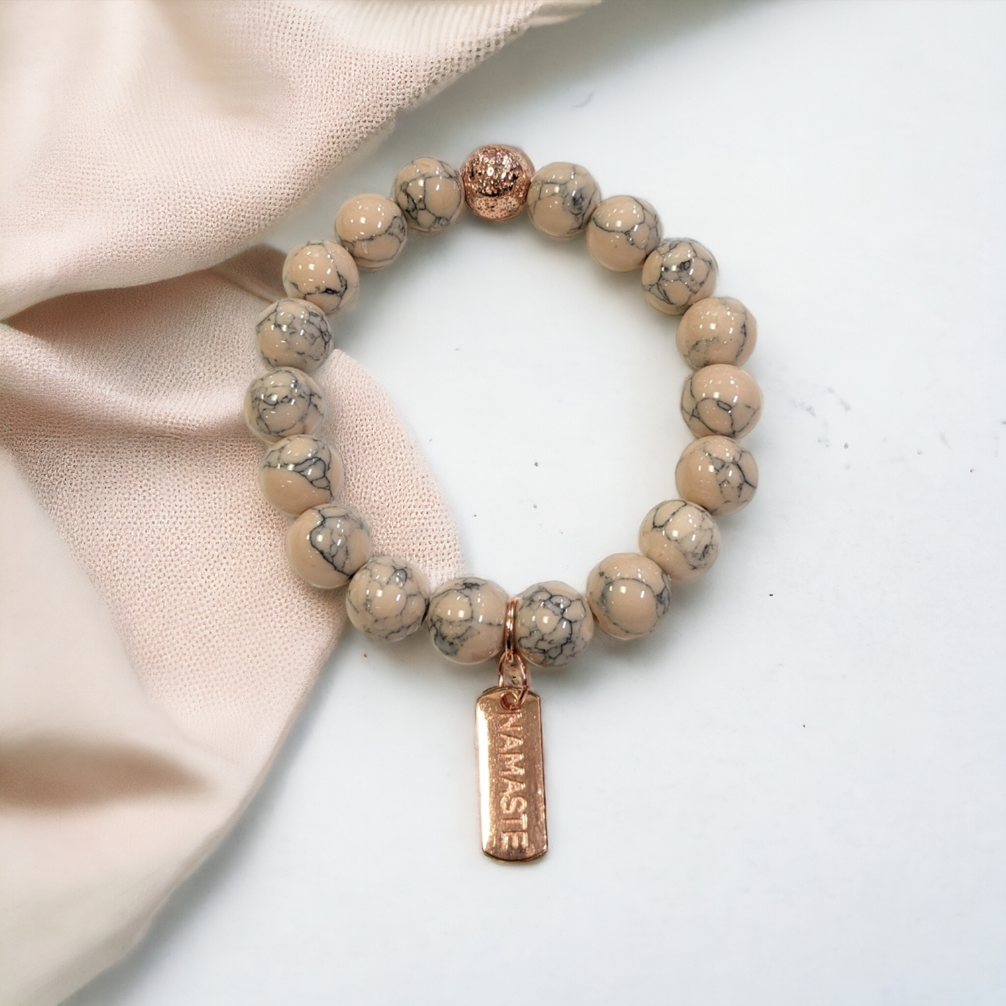 Serene Balance Howlite Bracelet