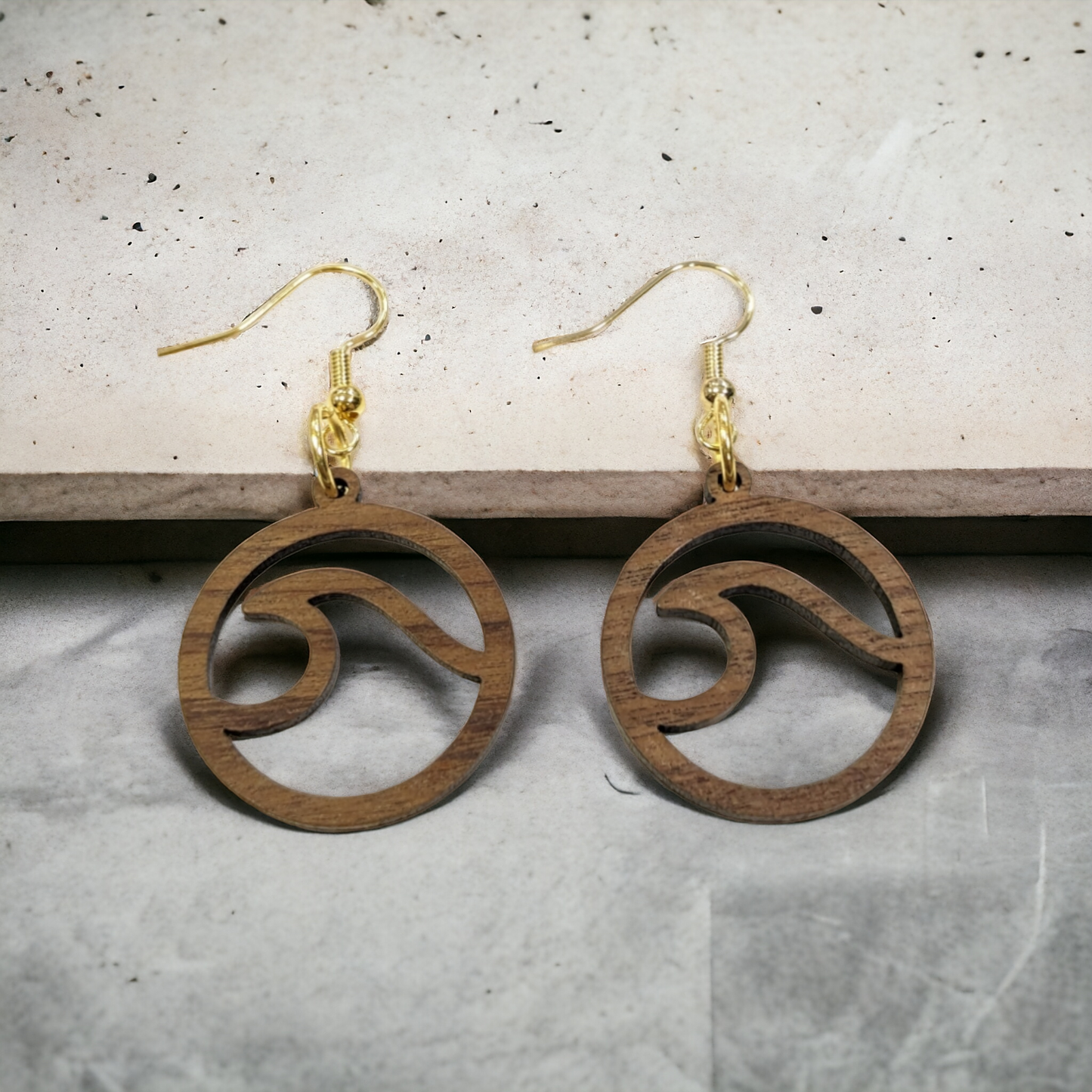 GeoMuse Wooden Earrings: M