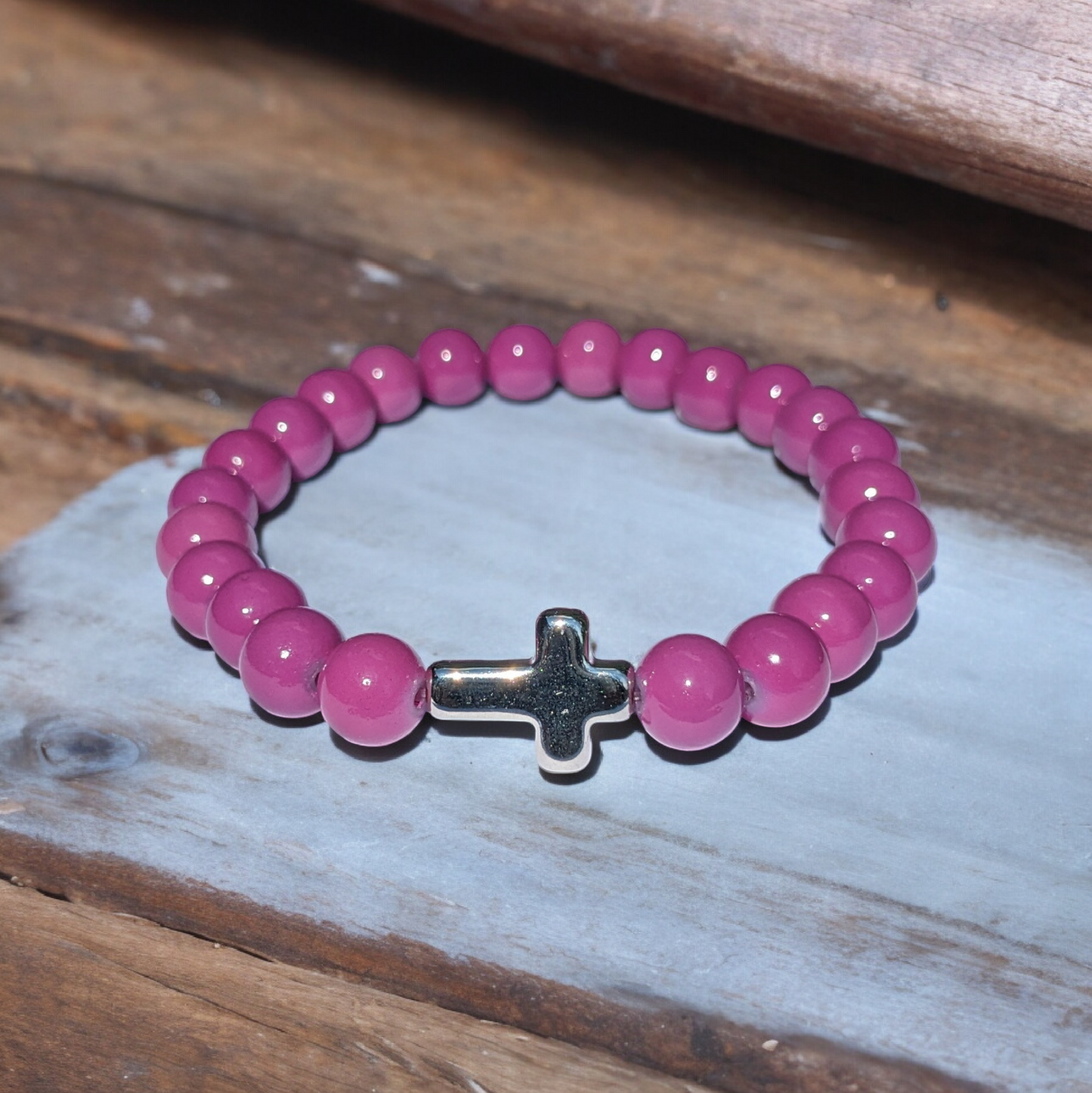 Cerise Pink Cross