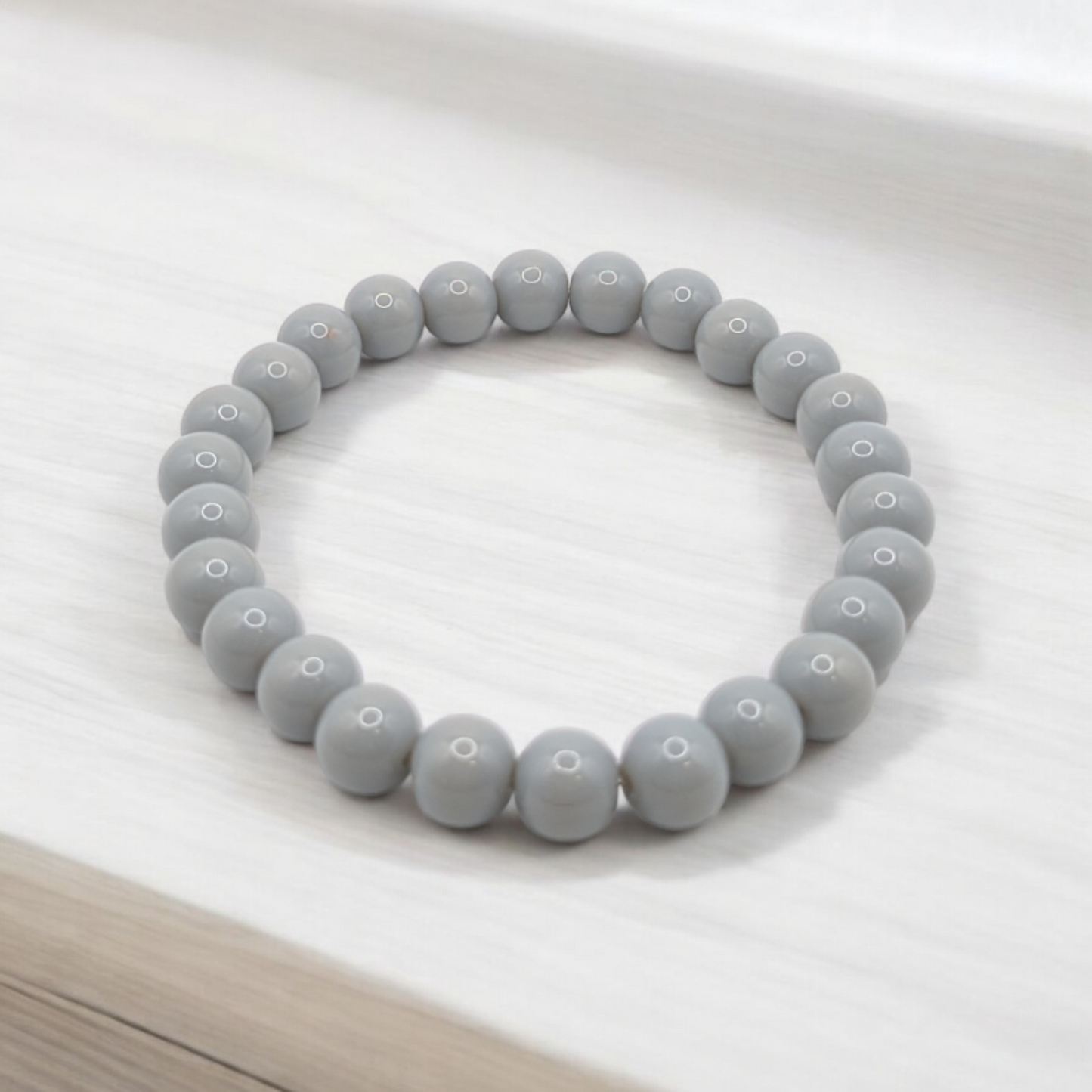 Glassy Pastel Gray