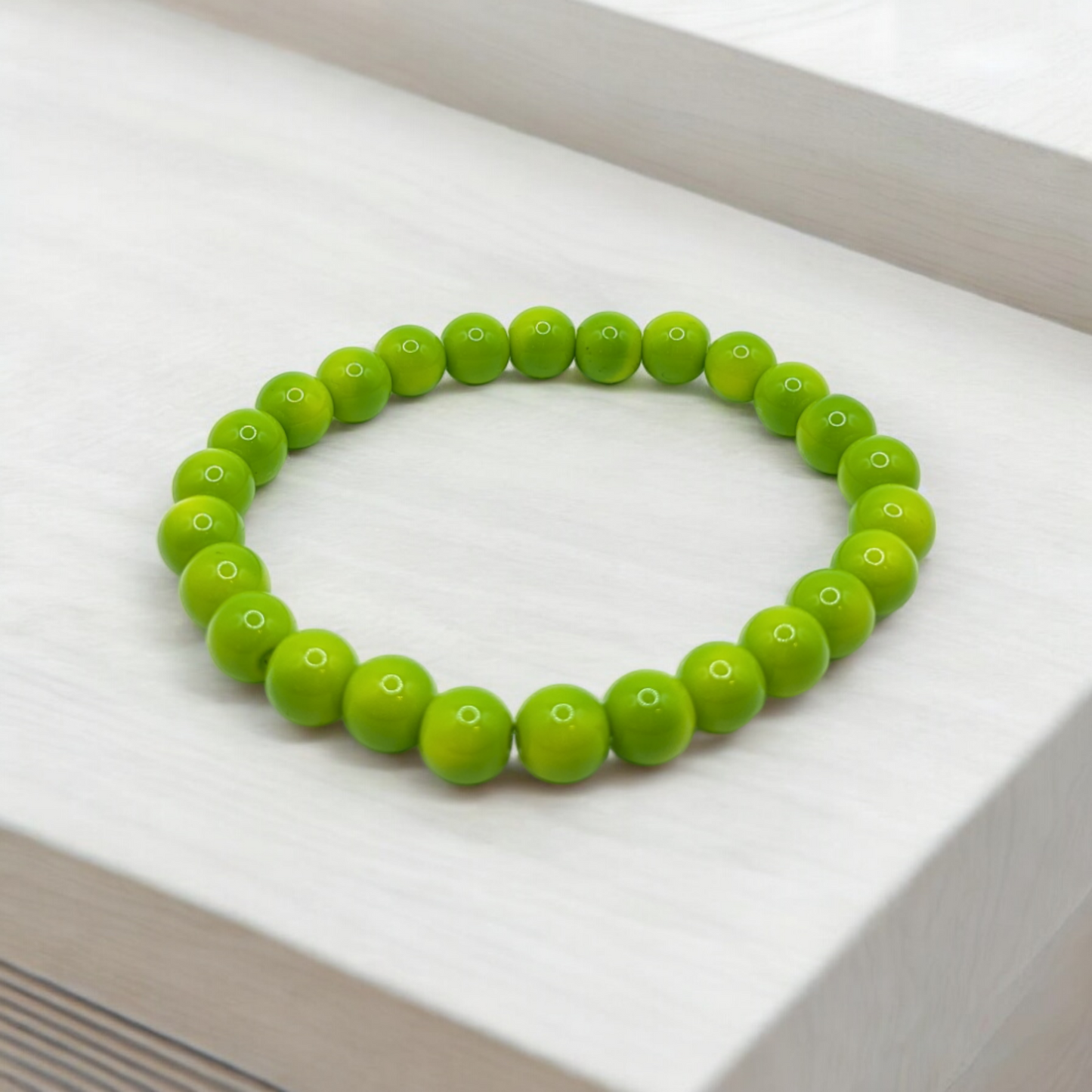 Glassy Pastel Lime