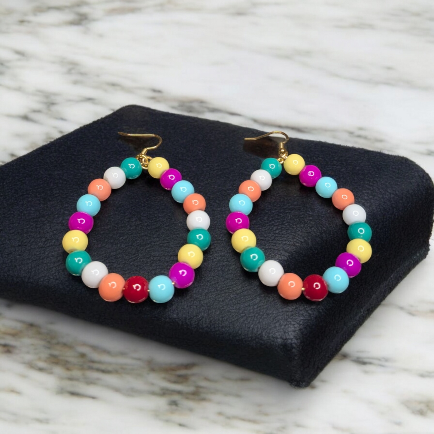 Bold Bubble Gum Hoops
