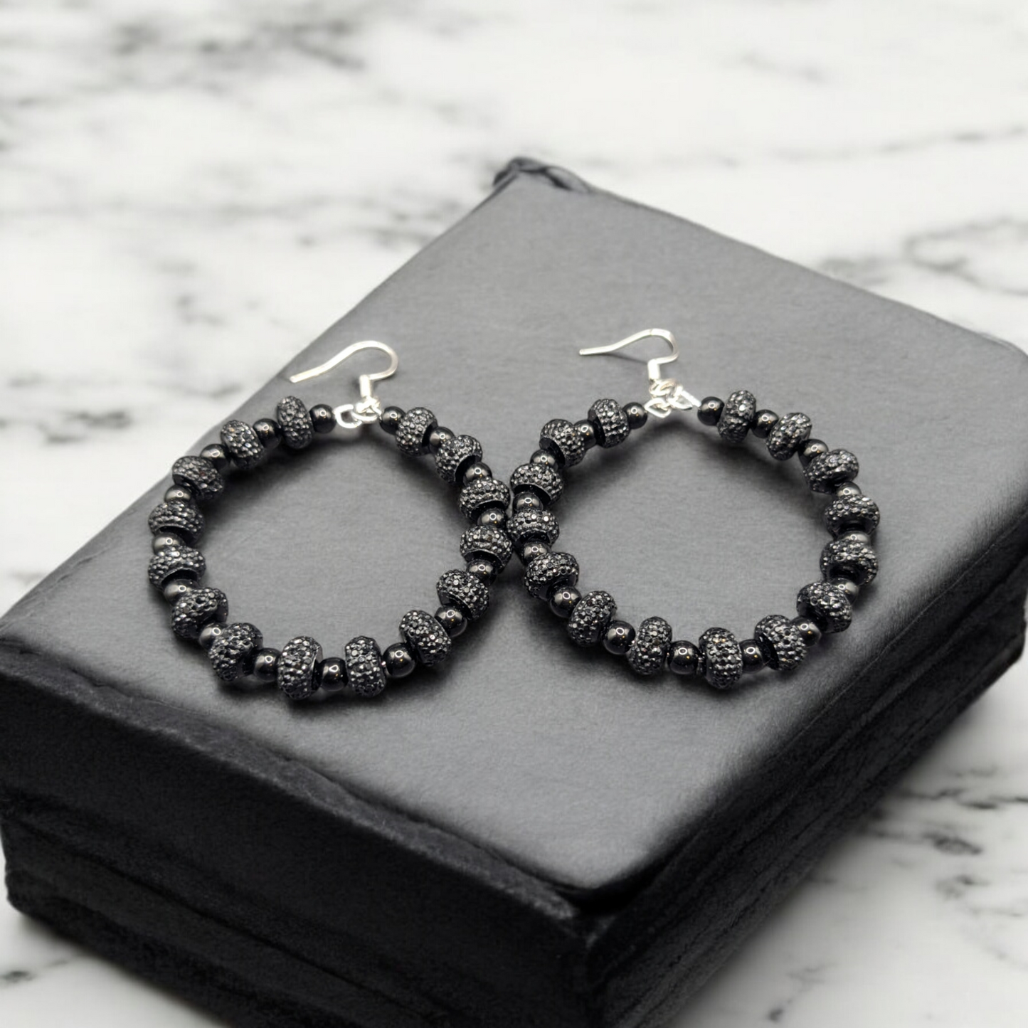Noir Elegance Earrings