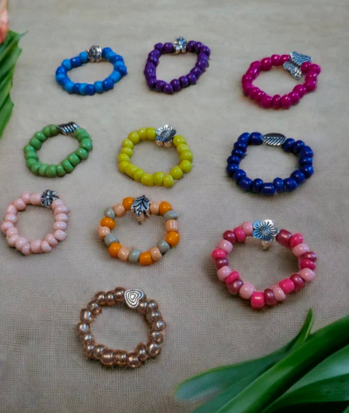 Seed Bead Rings