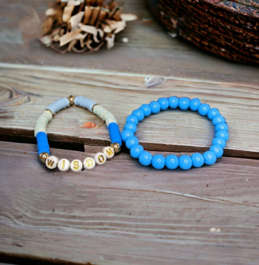 Heishi Blue Wisdom