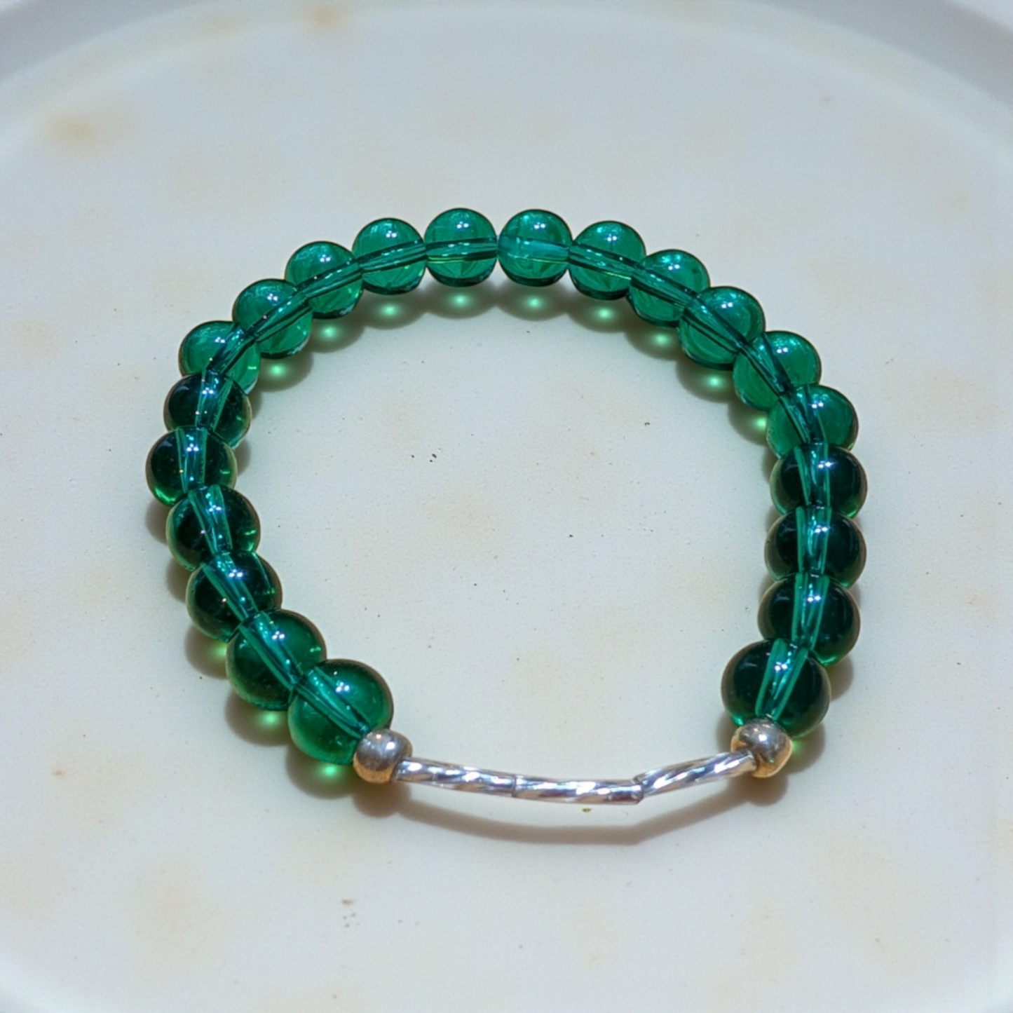 Radiant Rhythm Bracelet (green glow)