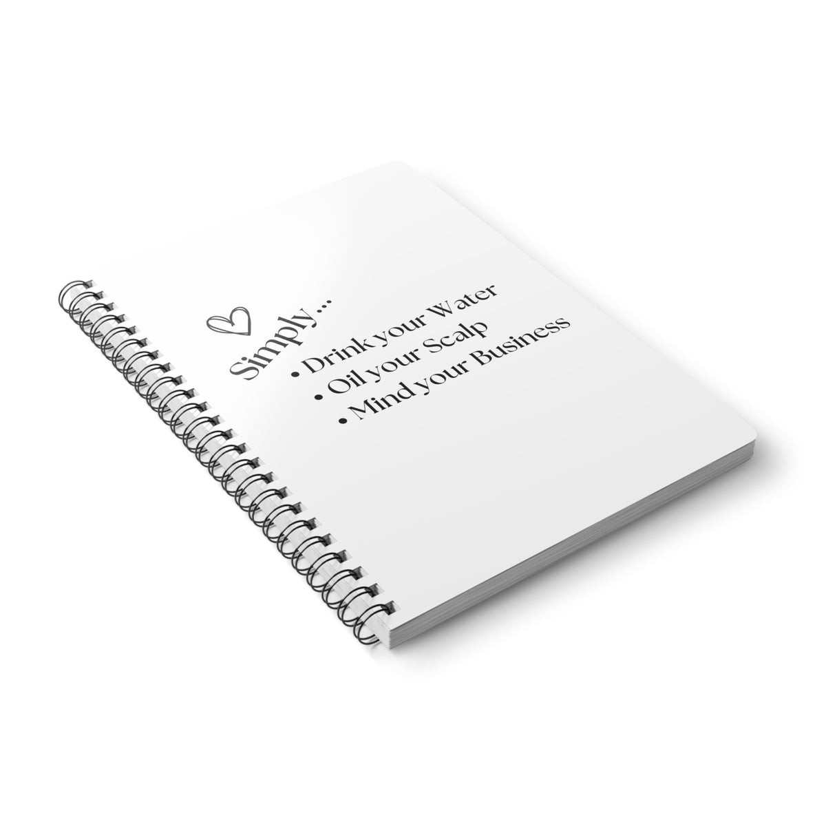 Simply Wirebound Softcover Notebook