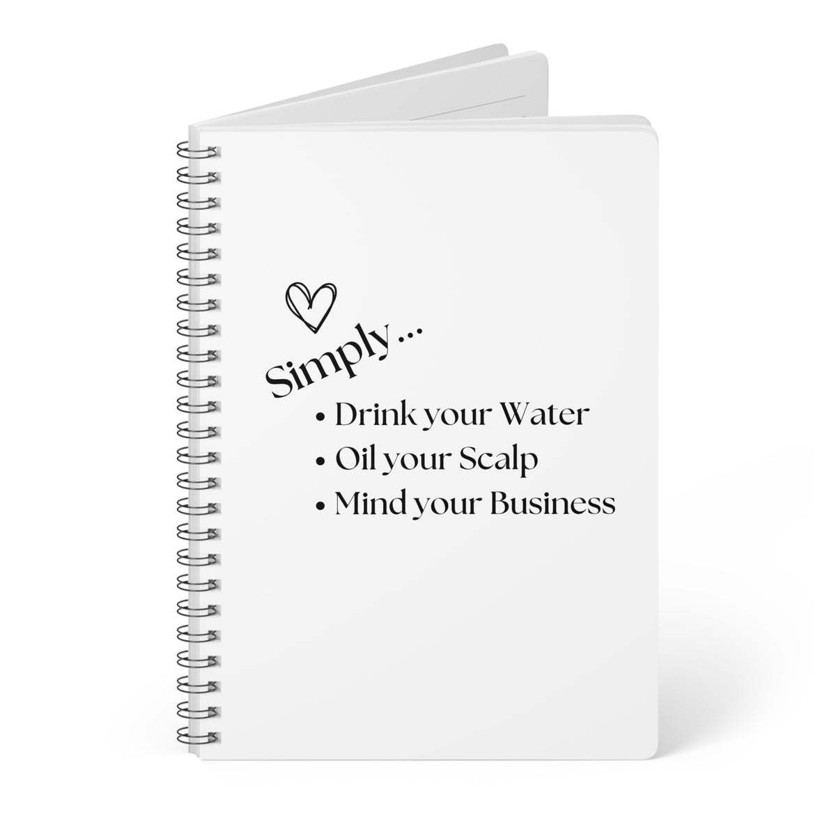 Simply Wirebound Softcover Notebook