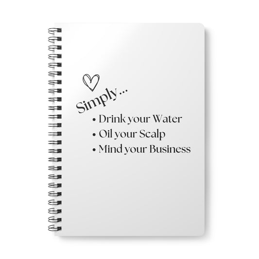 Simply Wirebound Softcover Notebook