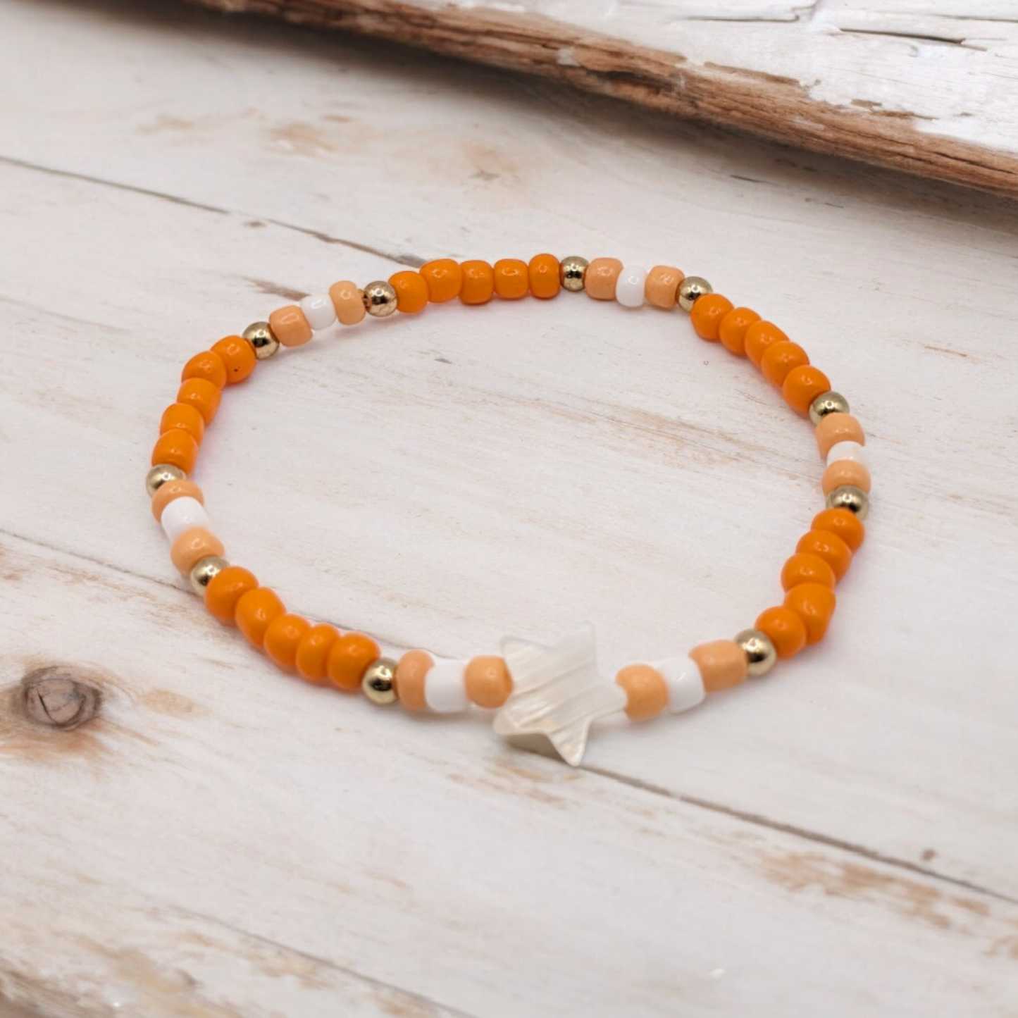 Color Way Orange/White/Tan Set