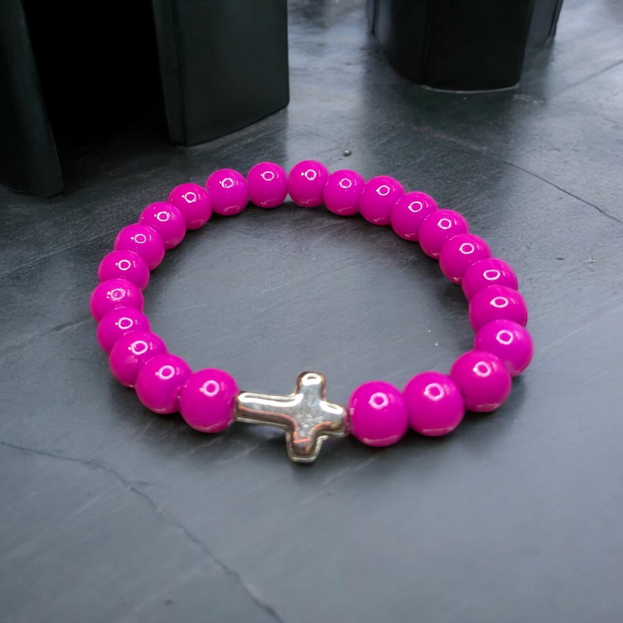 Hot Pink Cross – Something for Everyone Jewelry