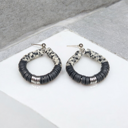 Classic Monochrome Earrings