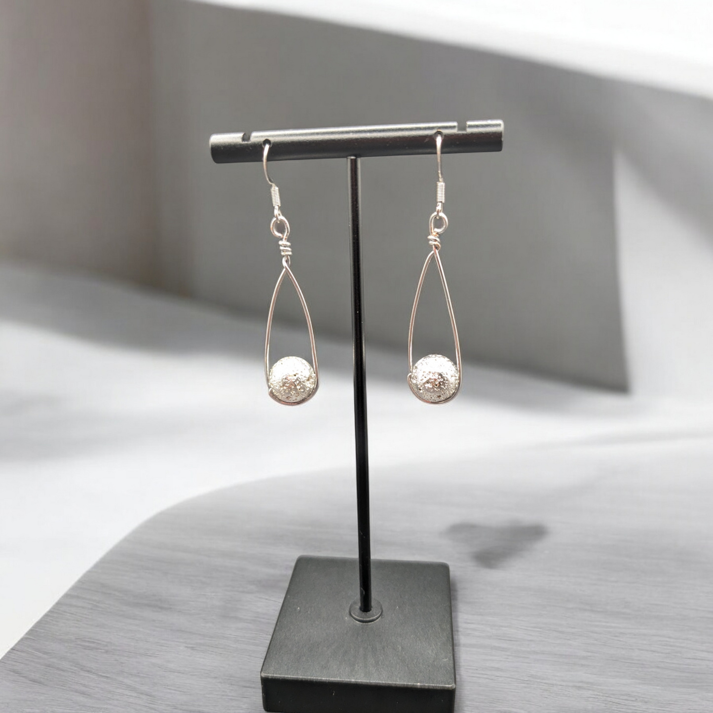 Golden and Silver Aura Earrings