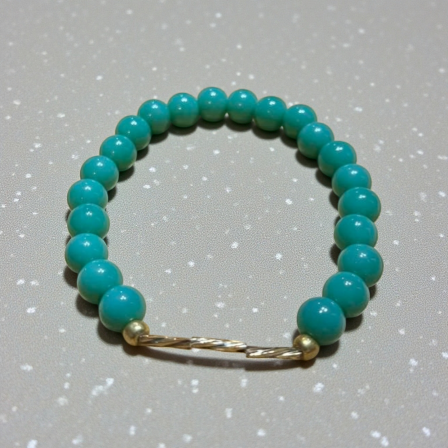 Radiant Rhythm Bracelet (greenish turquoise)