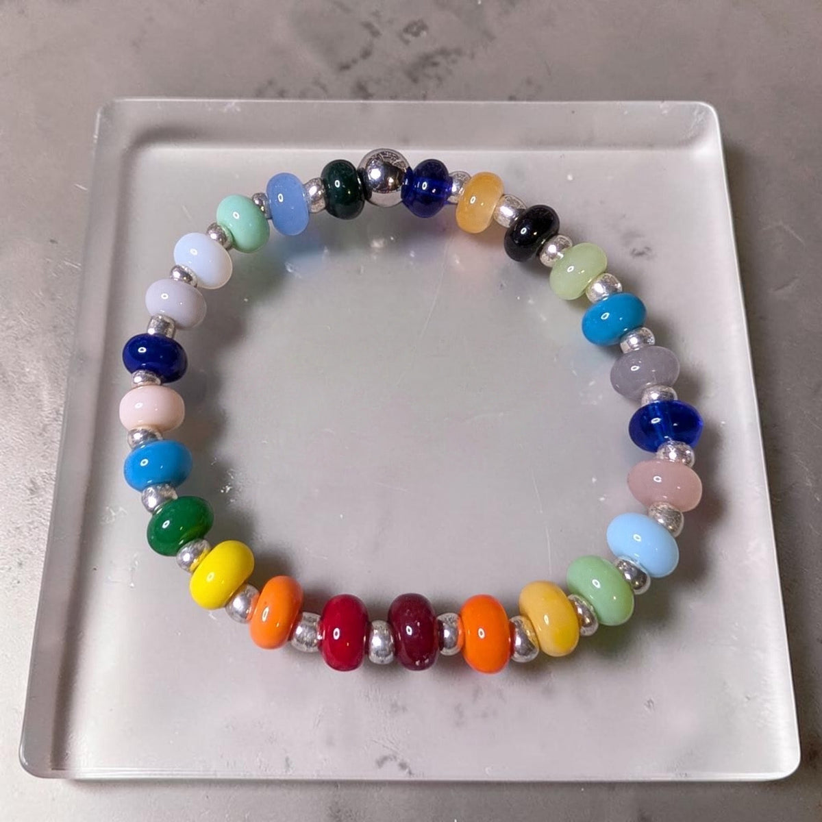 The Prism Earrings and Bracelet