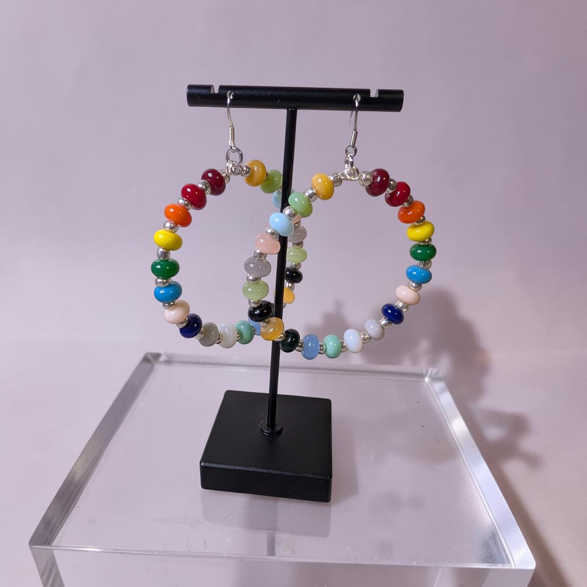The Prism Earrings and Bracelet